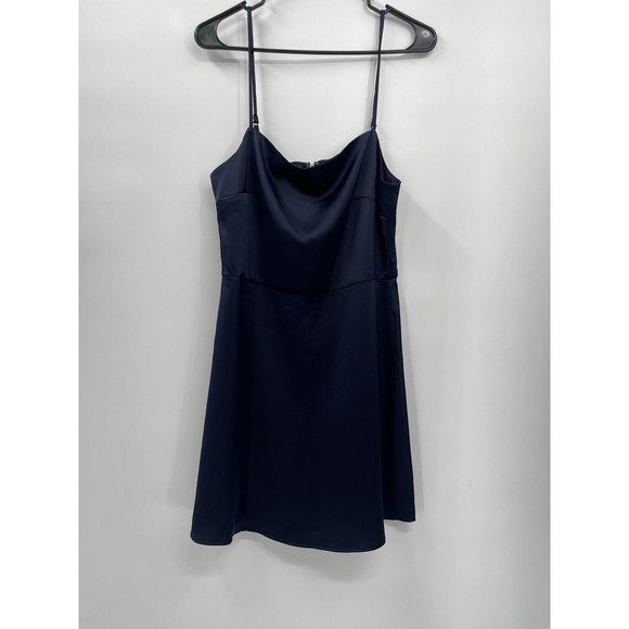 Francesca’s “Mi Ami” Mini Navy Dress Size L‎ - Picture 1 of 7